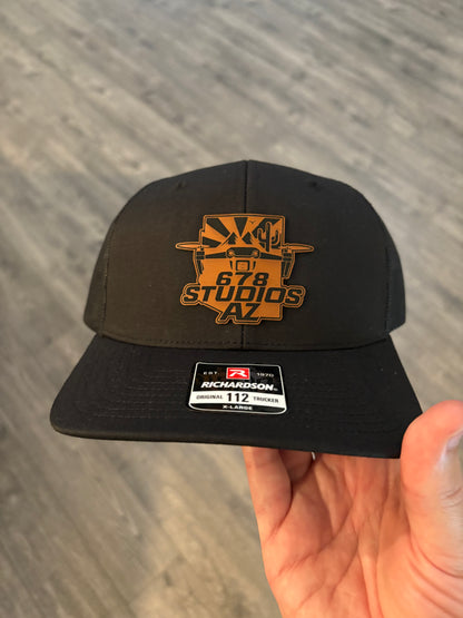 Custom Leather Patch Hats